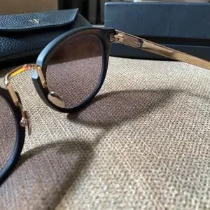 Haze Collection Cutting Edge Golden Matte Ink Sunglasses Haze Collection | Accessories | Haze Collection Cutting Edge  main image 3
